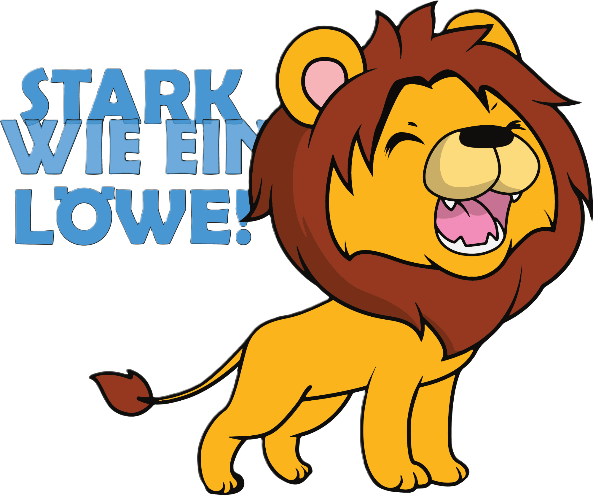 Logo Stark wie ein Löwe!