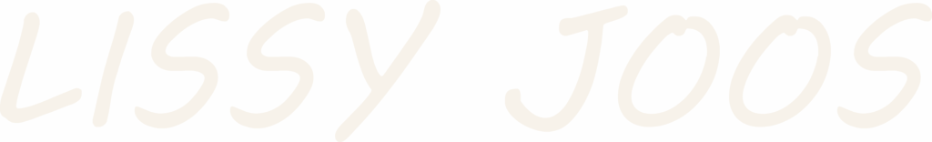 LissyJoos Schriftzug weiß